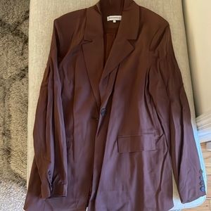 WeWoreWhat brown blazer